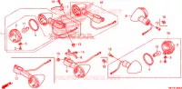 CLIGNOTANT pour Honda VT 1300 SABRE ABS 2011