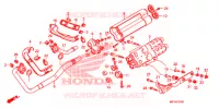 SILENCIEUX D'ECHAPPEMENT pour Honda VT 1300 SABRE ABS 2011