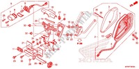 FEU ARRIERE   ECLAIRAGE DE PLAQUE (VT1300CR/CRA/CT/CTA) pour Honda VT 1300 INTERSTATE 2015