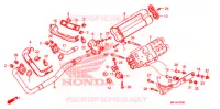 SILENCIEUX D'ECHAPPEMENT pour Honda VT 1300 INTERSTATE 2011