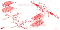 REPOSE PIED (VT1300CTA/CT) pour Honda VT 1300 INTERSTATE 2013