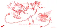 BATTERIE pour Honda VT 1300 C FURY ABS 2016