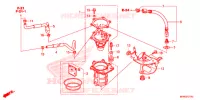POMPE A ESSENCE pour Honda VT 1300 C FURY ABS 2016