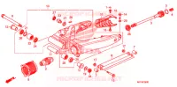BRAS OSCILLANT pour Honda VT 1300 C FURY 2012