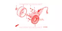 ALTERNATEUR pour Honda SHADOW VT 750 SPIRIT 2008