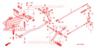 PEDALE pour Honda SHADOW VT 750 SPIRIT 2008