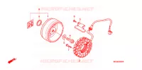 ALTERNATEUR pour Honda SHADOW VT 750 AERO 2005