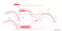 AUTOCOLLANTS pour Honda SHADOW VT 750 AERO 2005