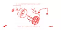 ALTERNATEUR pour Honda SHADOW VT 750 AERO Hamatsu factory 2006