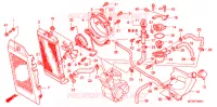 RADIATEUR pour Honda SHADOW VT 750 AERO Hamatsu factory 2006
