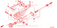 BRAS OSCILLANT pour Honda SHADOW VT 750 AERO 2008