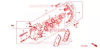 ETRIER DE FREIN AVANT pour Honda SHADOW VT 750 AERO 2009