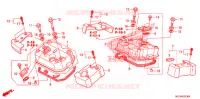 COUVRE CULASSE pour Honda SHADOW VT 750 AERO ABS 2008