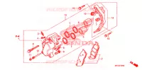 ETRIER DE FREIN AVANT pour Honda SHADOW VT 750 AERO ABS 2008