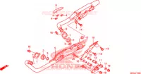 SILENCIEUX D'ECHAPPEMENT pour Honda SHADOW VT 750 AERO ABS 2008