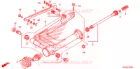 BRAS OSCILLANT pour Honda SHADOW VT 750 AERO ABS 2008
