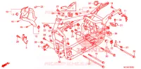 CADRE pour Honda SHADOW VT 750 AERO ABS 2008
