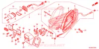 FEU ARRIERE pour Honda SHADOW VT 750 AERO ABS 2008