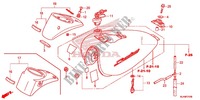 RESERVOIR A CARBURANT pour Honda SHADOW VT 750 AERO ABS GRAY 2014