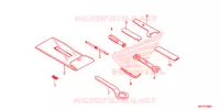 OUTIL pour Honda CBR 1000 ABS RED 2017