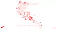 VALVE DE COMMANDE D'INJECTION D'AIR pour Honda CBR 1000 ABS RED 2017