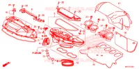FILTRE A AIR pour Honda CBR 1000 ABS RED 2017
