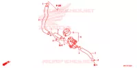 VALVE DE COMMANDE D'INJECTION D'AIR pour Honda CBR 1000 ABS RED 2017