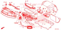 FILTRE A AIR pour Honda CBR 1000 ABS RED 2017