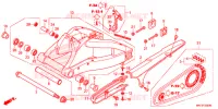 BRAS OSCILLANT pour Honda CBR 1000 ABS RED 2017