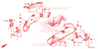 CONDUITE D'ADMISSION AIR   SOUPAPE pour Honda CBR 1000 ABS RED 2017
