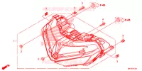 PHARE pour Honda CBR 1000 ABS BLACK 2017