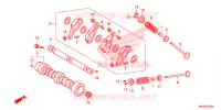 ARBRE A CAMES   SOUPAPE pour Honda NC 750 S ABS 2017