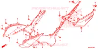 COUVERCLES LATERAUX pour Honda NC 750 S ABS 2017