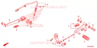 PEDALE pour Honda NC 750 S ABS 2017