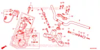 GUIDON   TE DE FOURCHE pour Honda NC 750 S ABS 2017