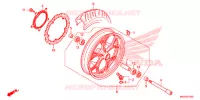 ROUE AVANT pour Honda NC 750 S ABS 2017