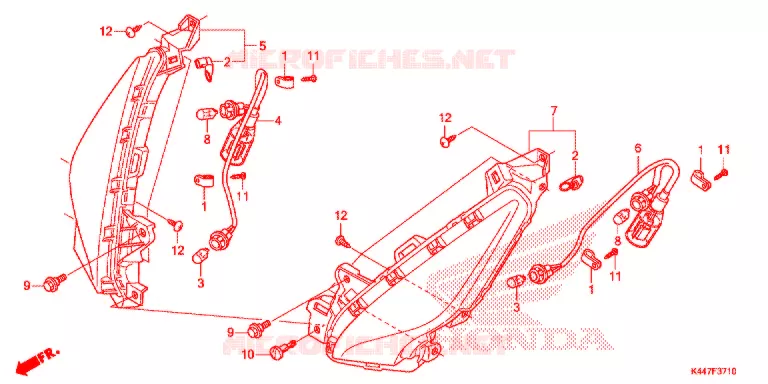 CLIGNOTANT AVANT Honda SCOOTER 110 VISION 2017  NSC110MPDH