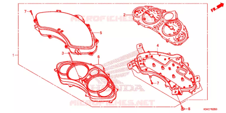 COMPTEUR  Honda SCOOTER 300 FORZA 2017  NSS300H