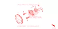 POMPE A HUILE pour Honda SH 125 ABS D TOP BOX 2017