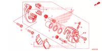 ETRIER DE FREIN ARRIERE pour Honda SH 300 I ABS Tiêu chuẩn, Standard 2017