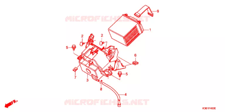 BATTERIE Honda SCOOTER 150 PCX 2015  WW150F