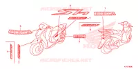AUTOCOLLANTS pour Honda SH 150 ABS D SPECIAL 2E 2017