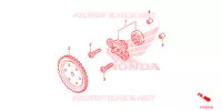 POMPE A HUILE pour Honda SH 150 ABS D SPECIAL 2E 2017