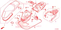 SELLE   COFFRE pour Honda SH 150 ABS D SPECIAL 2E 2017