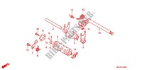 BARILLET   FOURCHETTE DE SELECTION pour Honda APE 100 2012