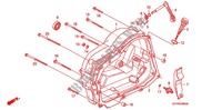 CARTER MOTEUR DROIT pour Honda APE 100 2012