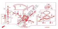 CARBURATEUR (XZ100) pour Honda APE 100 DELUXE Front brake disk 2012