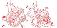 CARTER MOTEUR pour Honda APE 100 DELUXE Front brake disk 2012