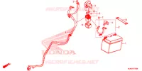 BATTERIE pour Honda VFR 800 F 2018