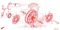 ROUE AVANT pour Honda VFR 800 F 2018